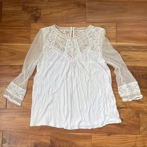 Express lace top